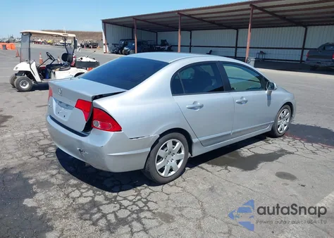 2008 Honda Civic Lx из США, поврежденный, VIN 1HGFA16598L066879